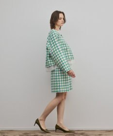 GRACE CONTINENTAL ツイードショートパンツ