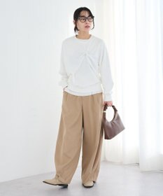 CRAFT STANDARD BOUTIQUE ミニ裏毛ツイストプルオーバー