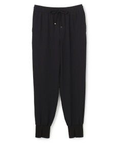 UNFILO L 【ウエストゴム】ライトジョーゼット ジョグパン