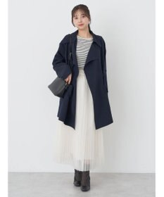 earth music&ecology ニュアンスビッグカラーコート