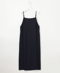 J.PRESS LADIES S 【洗える・UVカット・接触冷感】ストレッチバックサテン キャミワンピース