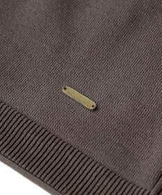 Green Parks トレーナー風ニットプルオーバー