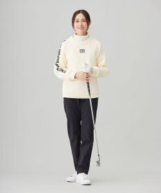 23区GOLF 【WOMEN】中綿キルトプルオーバー 着脱楽ちん 便利なポケット付 1枚で決まる