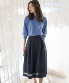 組曲 ラメオーガンジー スカート