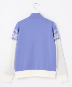 23区GOLF 【WOMEN】【リバーシブル】ノルディック柄　リバーシブル ブルゾン