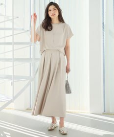 ANY 【吸水速乾/イージーケア/UVカット/接触冷感】さらさらDRYスカーチョ