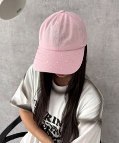 WEGO ロゴラインストーンキャップ