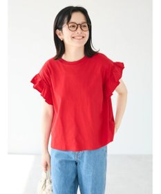 CRAFT STANDARD BOUTIQUE 袖ギャザーフレアプルオーバー