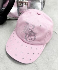 WEGO ロゴラインストーンキャップ