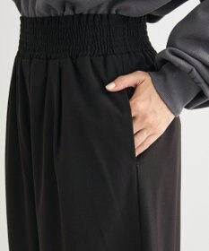 Green Parks あったか裏起毛フレアワイドパンツ