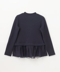 ANY KIDS 表起毛 レースアップ チュニック