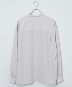 WEGO トロミBIGバンドカラーシャツ