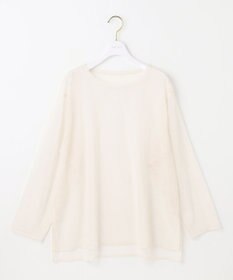 ANY SIS L 【貴島明日香さんコラボ】チュールレイニャード猫 Tシャツ