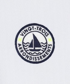 23区GOLF 【WOMEN】【UVケア】ストレッチタックジャガード 半袖シャツ 通気性に優れて涼やか！