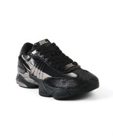 STEVE MADDEN SETBACK-R ラインストーンスニーカー