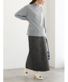 Te chichi バックスリットスタンドネックプルオーバー