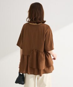 Green Parks アソート柄ドッキングプルオーバー