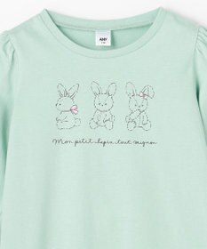 ANY KIDS 【WEB限定】7days プリント 長袖Tシャツ