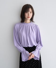 YECCA VECCA タックデザインブラウス