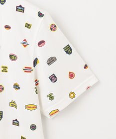 23区GOLF 【MEN】【UVケア/吸水速乾】マルチステッカープリント ポロシャツ