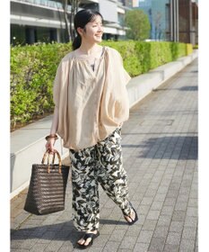 CRAFT STANDARD BOUTIQUE インド綿アソート柄イージーパンツ