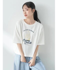 earth music&ecology ＩＣＥ　ＣＲＥＡＭ！　ショートＴ