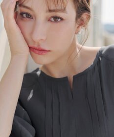 Tiaclasse L 【洗える】ラグランタックブラウス