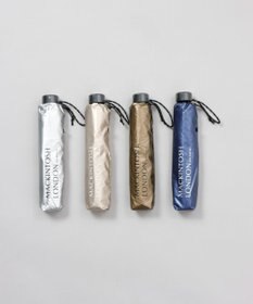 AURORA 【MACKINTOSH LONDON（マッキントッシュ ロンドン）】メタリックコーティング晴雨兼用傘（折りたたみ）