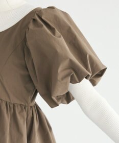 CRAFT STANDARD BOUTIQUE パフスリーブペプラムブラウス