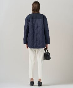 ICB L 【リバーシブル着用可能】 リバーシブルキルト ミドル丈コート