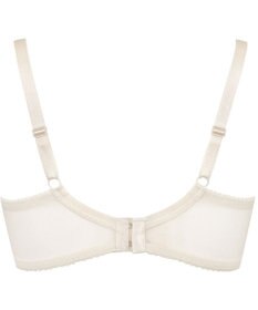 WACOAL 【リボンブラ 脇すっきり】 ブラジャー 脇高設計 着やせシルエット 谷間をメイクしてキープ Gカップまで対応 大きいサイズ レディース BRB433 /ワコール