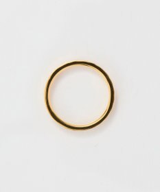 Phoebe 【金属アレルギー対応】メタルリーフカットリング　ゴールド　9号/11号/16号　サージカルステンレス