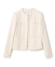 BEIGE， 【S-size】CAMBON / ツイードジャケット