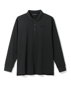 ZERO HALLIBURTON 【吸汗速乾・UVケア】鹿の子 ポロロングシャツ ZHG-A4A 1b 82851 ゴルフウェア