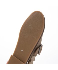 ing <ing>シングルモンクデザインバックストラップシューズ