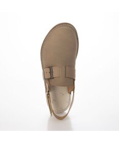 ing <ing>シングルモンクデザインバックストラップシューズ