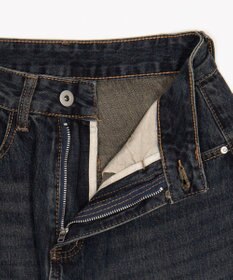 WEGO バックベルトクロスバギーデニム