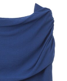 YECCA VECCA シャーリングオフショルニット