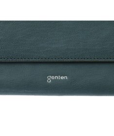 genten 【新色】フレスコ フラップ長財布