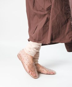 STEVE MADDEN GROVE-Rクリアメッシュフラットシューズ