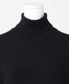 23区 【R(アール)】ウールカシミヤ 5分袖 タートルネックニット