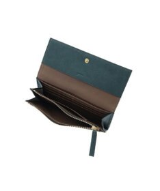 genten 【新色】フレスコ フラップ長財布