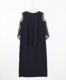 23区 【APPLAUDIR】クリスタルフラワーコンビ ドレス