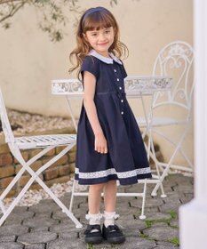 ANY KIDS 襟付き 半袖 ワンピース