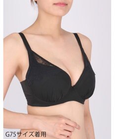 WACOAL ブラジャー 【小さく見せるブラ】 着やせ効果 ボリュームを逃がしてほっそり 脇高設計 Hカップまで対応 大きいサイズ レディース フルカップ BMM322 /ワコール