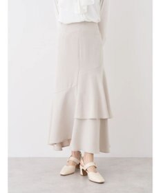 earth music&ecology アシンメトリーイレヘムスカート