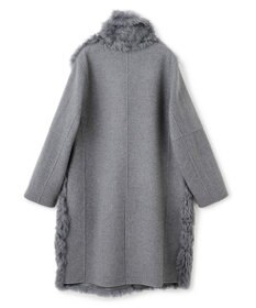 BEIGE， DANDEL / ミドル丈ムートンコート