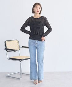 earth music&ecology SET2点カットレースプルオーバー＋ビスチェ