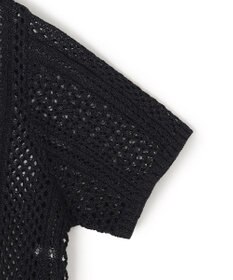 BEIGE， ATACAM / パターンメッシュ ハーフニット