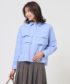 J.PRESS LADIES 【WEB限定カラーあり】COTTON TEX ブラウス